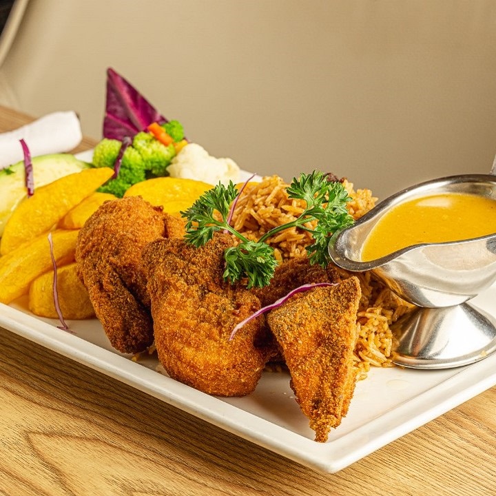 Bread Crumb Coated Chicken